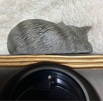 わちふぃーるど　ダヤン  陶器製　置き時計　グレー　目覚まし時計 Amazon.co.jp: わちふぃーるど ダヤン 陶器製 置き時計 グレー